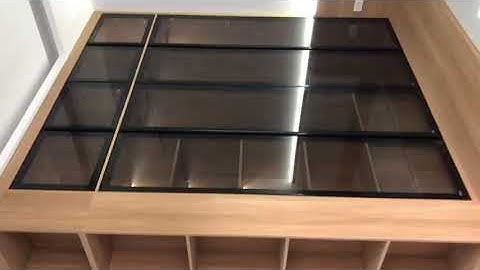 Thi công hoàn thiện cánh kính tủ áo gia đình anh Long Đà Nẵng || Công ty HMM