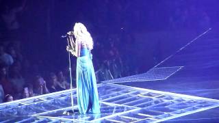 Video thumbnail of "Carrie Underwood - Just As I Am / Jesus Take The Wheel - Providence, RI 9/17/12"
