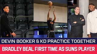 KD &amp; Booker PRACTICE FOR NEW NBA SEASON! Beal First Time As Suns Player &amp; Curry IS OUT OF THIS WORLD
