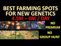 UPTO 6M/DAY! BEST FARMING SPOTS FOR NEW GENETICS