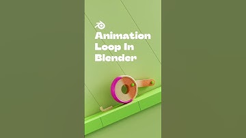 Animation Loop in Blender – Make it Endless, Make it Hypnotic 💫 #animation #blender #3danimation