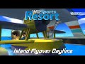 Wii Sports Resort - Air Sports Island Flyover: All 80 i Points + Miguel's Guide Plane