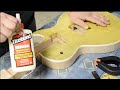 Slash AFD DIY Les Paul Kit - (Part 2: Binding/Neck Glue In)