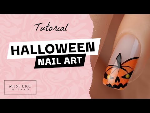 Nail Art Tutorial HALLOWEEN | Spooky Pompoen Design | Snel & eenvoudig