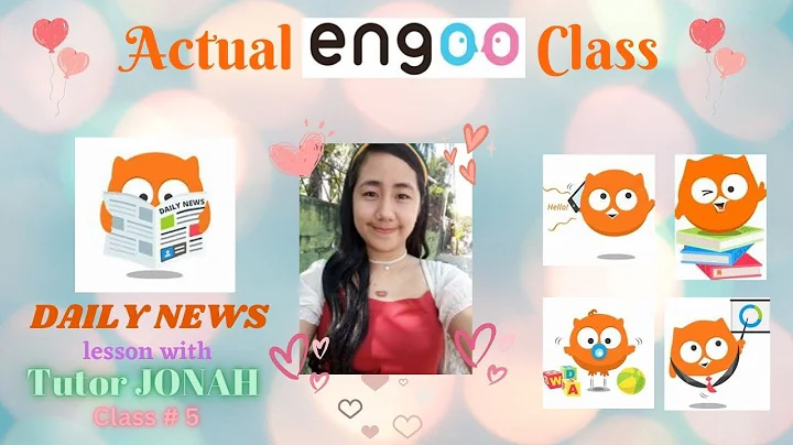 Actual ENGOO CLASS using DAILY NEWS Material - Class# 5 ~ Lesson with a Senior High School Student - DayDayNews