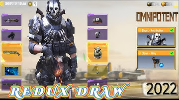 *NEW* SEASON 5 DRAWS! LEGENDARY GHOST REDUX | GHOST - RETRIBUTION | OMNIPOTENT DRAW REDUX CODM