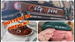 TACKLING THE U.K's HOTTEST CURRY! City Spice, Brick Lane, London