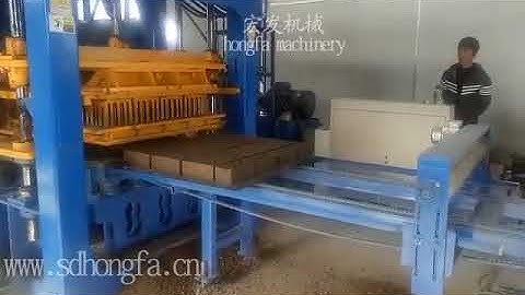 QT10 12 concrete block machine