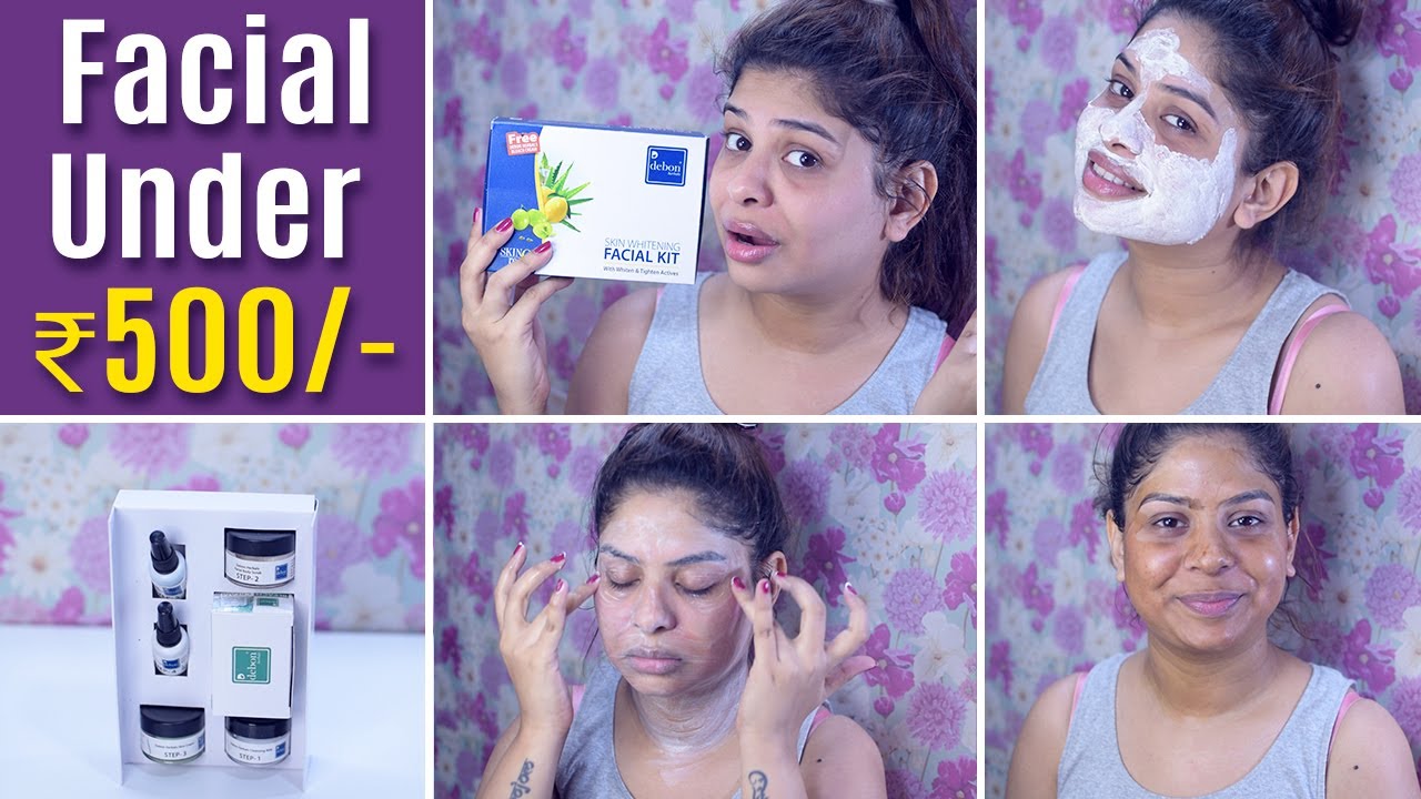 Best Facial Kit Debon Whitening Facial Kit Demo & Review Facial at