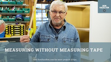 How To Measure Without Measuring Tape