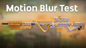 Motion Blur Test (COD Mobile)