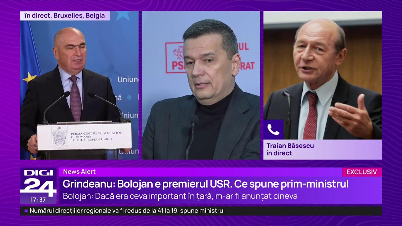 🟣Știrile Digi24  de la ora 17 –  26 februarie 2026