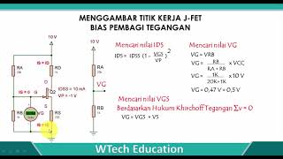 Bias Pembagi Tegangan JFET