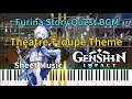 Furina Story Quest BGM Clio S Memoirs Genshin Impact 4 2 OST Piano Tutorial
