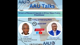 AAU TV: Drivers of Research Agenda