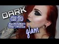 Dark gothic glam makeup tutorial  evelina meyrovich