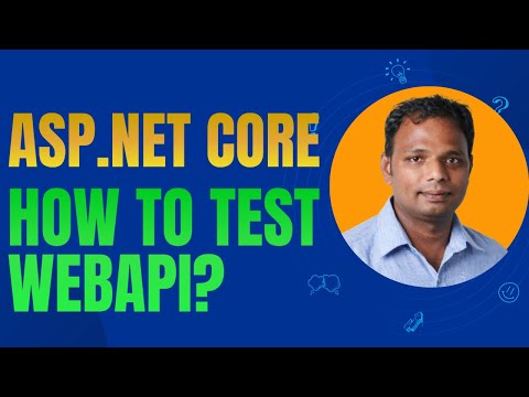 Creating asp net core web API and demo on how to test API