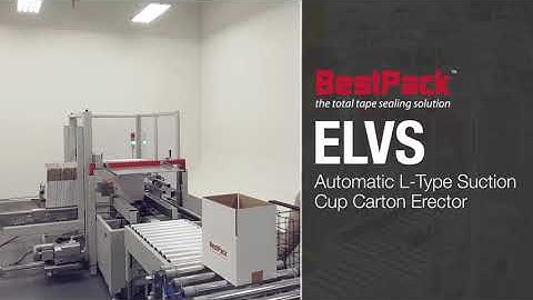 BestPack ELVS Automatic L-Type Suction Cup Case Erector | www.ProPac.com