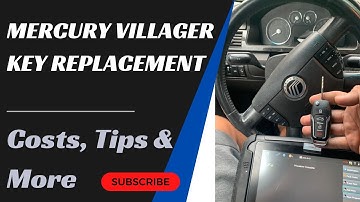 Mercury Villager Key Replacement - How to Get a New Key. (Tips to Save Money, Costs, Keys & More.)
