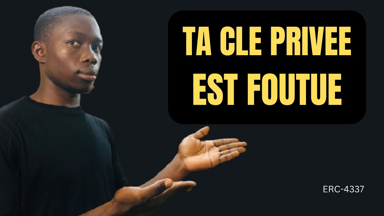 Account Abstraction : Retrouves Tes Cryptos Après la Perte de Ta Clé Privée || ERC-4337 Expliqué