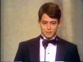 Matthew broderick wins 1983 tony award for best featured actor in a play