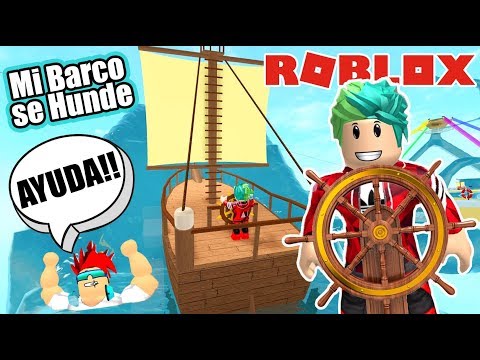 Mi Barco Se Hunde En Roblox Survival Roblox Boat Obby Juegos Karim Juega Youtube - áˆ barco de pizza vs barco de hamburguesa en roblox juegos