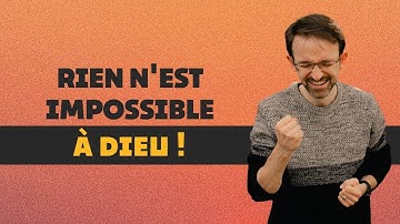 Surmonte tes incertitudes et tes peurs  rien n’est impossible à Dieu ! / Avec Christian Misch