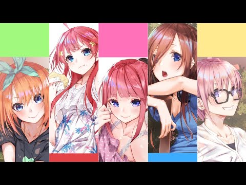 5-toubun no Hanayome Movie: Five Memories of My Time with You Opening  Full『Kimi no Egao Mitaikara』 