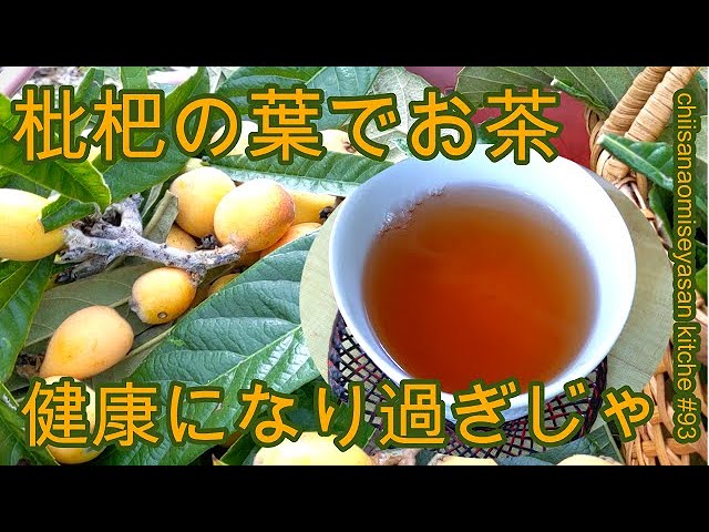 びわの葉エキスの作り方/How to make loquat leaf extract | Home made