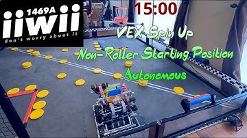 VEX Spin Up Non-Roller Start Autonomous Routine - 1469A