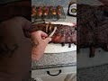 Fall A Part Smoked Ribs with Bacon Wrapped Jalapeno Poppers !