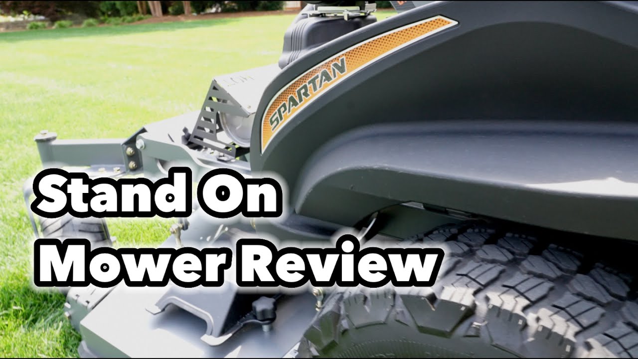 GCI Turf MowDown ShowDown Spartan Stand On Mower Review