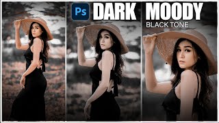 How To Make Black Tone Preset | Black Moody Tones | Black Tones Filters #cameraraw #blacktonepreset