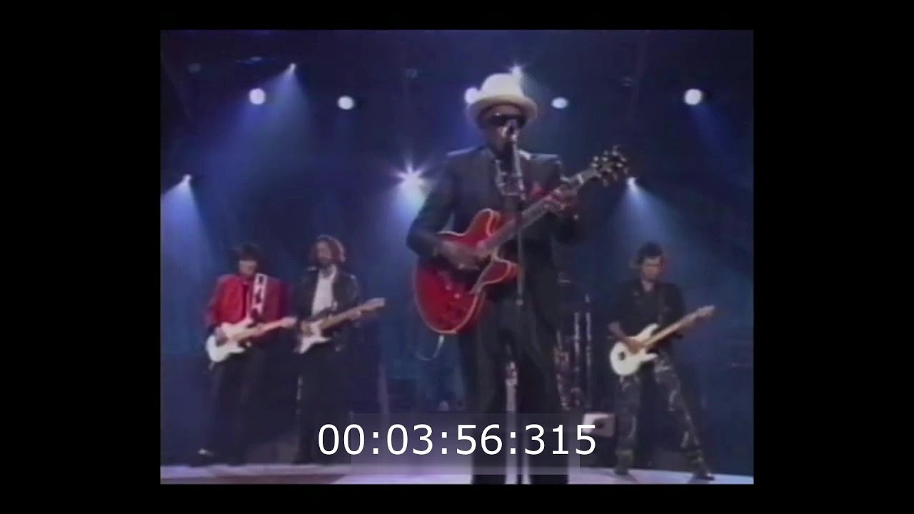 ⁣John Lee Hooker - Boogie Chillen Live, 1989  HD