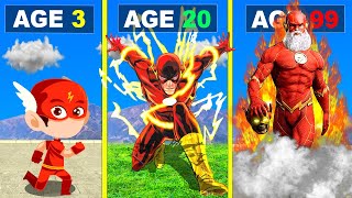 Surviving 99 YEARS As THE FLASH In GTA 5 ...