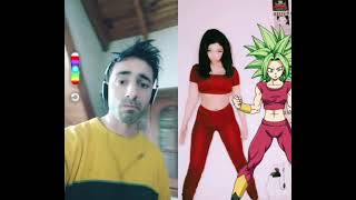 Cosplay de Kale - Goku vs Ayuwoki Reaccion Mejores Tiktok #shorts