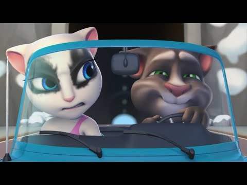 видео: A la Carretera | Cortos de Talking Tom | Dibujos animados | WildBrain Niños