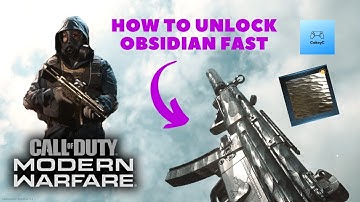 HOW TO UNLOCK THE OBSIDIAN CAMO FAST IN MW: Full Guide To The Obsidian Camo (68 KILL RUST GAMEPLAY)