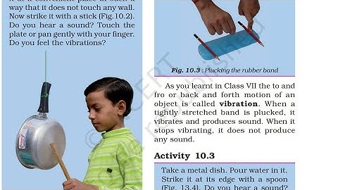 Sound is produced by vibrating body/Part 1/Class 8th NCERT Science/Ch-Sound #newvideo #ncert #2024