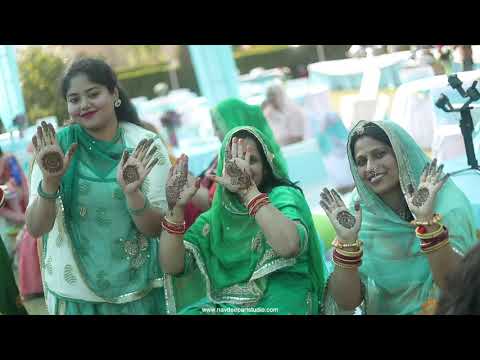 ROYAL RAJPUTANA WEDDING HIGHLIGHTS THIKANA KAJYAWAS MEWER Navdeep Art Studio   One Step ahead