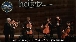 Saint-Saëns, Arr. Kitchen The Swan, For String Tet