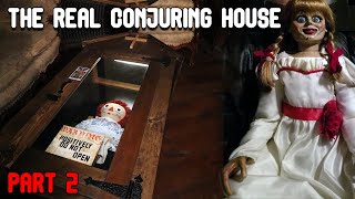 LIGHTS OUT CHALLENGE in The Real Conjuring House PART 2 (PARANORMAL ACTIVITY ON OUIJA BOARD)