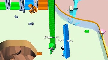 Bridge Race - All Levels Gameplay Levels 14-17 Android, iOS