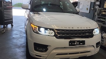 Range Rover Sport window regulator installation 