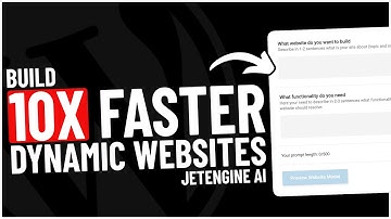 Bouw dynamische WordPress-sites 10x sneller met AI in JetEngine!