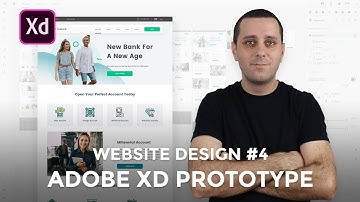 Website Design From Scratch / Adobe Xd Masterclass Part 4 / Adobe Xd Animation