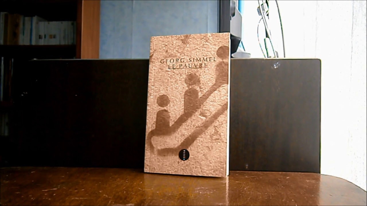 GEORG SIMMEL Le pauvre (fiche de lecture 71)