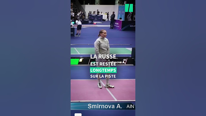 Escrime : l’Ukrainienne Olga Kharlan refuse de saluer la Russe Anna Smirnova et finie disqualifiée