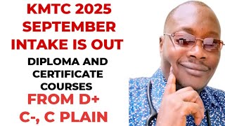 KMTC SEPTEMBER 2025 INTAKE IS OUT/DIPLOMA AND CERTIFICATE COURSE/APPLY VIA KUCCPS  NOW screenshot 2