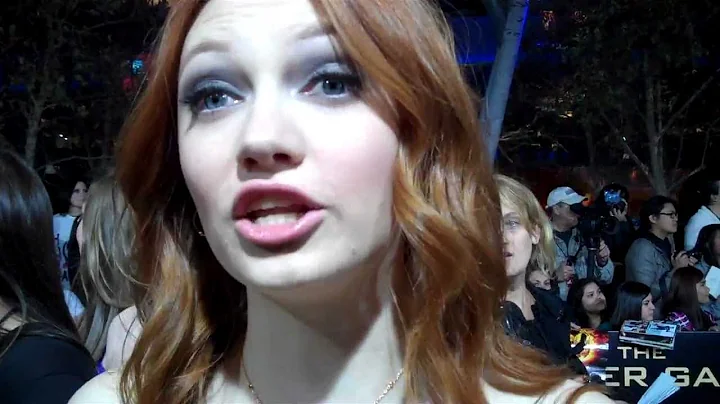 Jacqueline Emerson at "The Hunger Games" world pre...